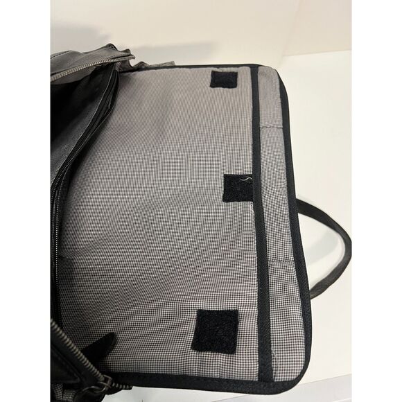 NWT Spikes and Sparrow black leather laptop bag - Picture 7 of 12